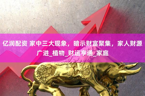 亿润配资 家中三大现象，暗示财富聚集，家人财源广进_植物_财运亨通_家庭
