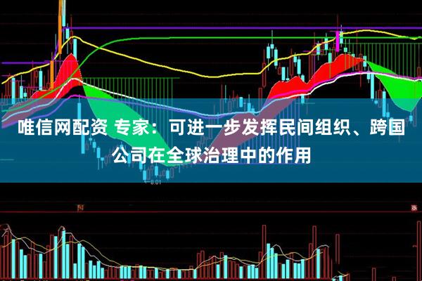 唯信网配资 专家：可进一步发挥民间组织、跨国公司在全球治理中的作用