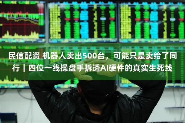 民信配资 机器人卖出500台，可能只是卖给了同行｜四位一线操盘手拆透AI硬件的真实生死线